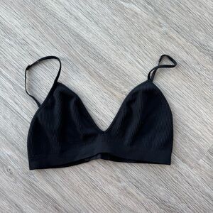 Weekday ribbed triangle bralette